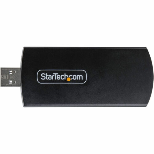 Startech .com Wi-Fi 6E USB Adapter/Dongle, For Desktop/Laptop PC, Wireless NIC Up To 2402Mbps, WiFi 2.4/5/6GHz Network, 802.11axA… AX54005A-USB-WIFI-6E