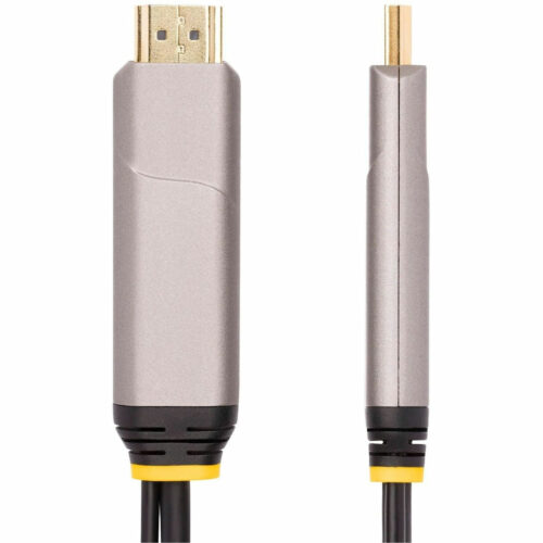 Startech .com Fiber Optic Audio/Video Cable30 ft Fiber Optic A/V Cable for Audio/Video Device, Display, Wall Charger, Notebook, U… 145B-USBC-HDMI4K-AOC