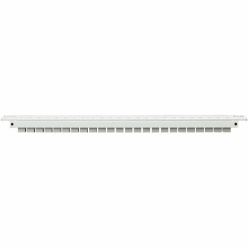 Tripp Lite series N254-024-6A-WH 24-Port Cat6a Feed-Through Patch Panel24 Port24 x RJ-451U HighCategory 6aTwisted Pair… N254-024-6A-WH