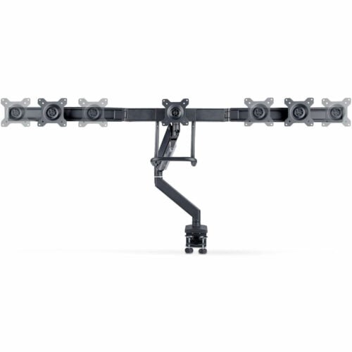 Startech .com Crossbar Triple Monitor Desk Mount For Up To 3x 27in Screens, VESA 75×75/100×100, Tool-Less Arm Adjustments, C-Clamp/Gr… 3M1A3SG-MONITOR-ARM