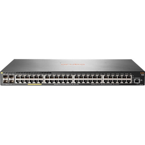 Aruba HPE 2930F 48G PoE+ 4SFP+ Switch48 PortsManageable3 Layer SupportedModularOptical Fiber, Twisted Pair1U HighRack-mountabl… JL256A#ACF