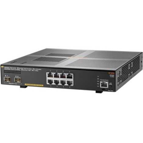 Aruba HPE  2930F 8G PoE+ 2SFP+ Switch8 PortsManageable10 Gigabit Ethernet, Gigabit Ethernet10/100/1000Base-T, 10GBase-X3 Layer… JL258A#ABB