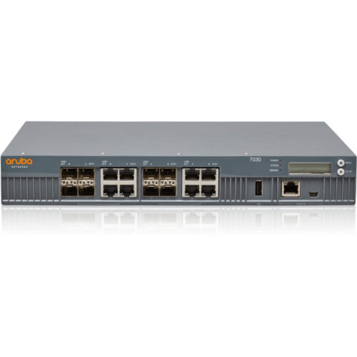 Aruba HPE 7030 Wireless LAN Controller8 x Network (RJ-45)Gigabit EthernetRack-mountable JW773A