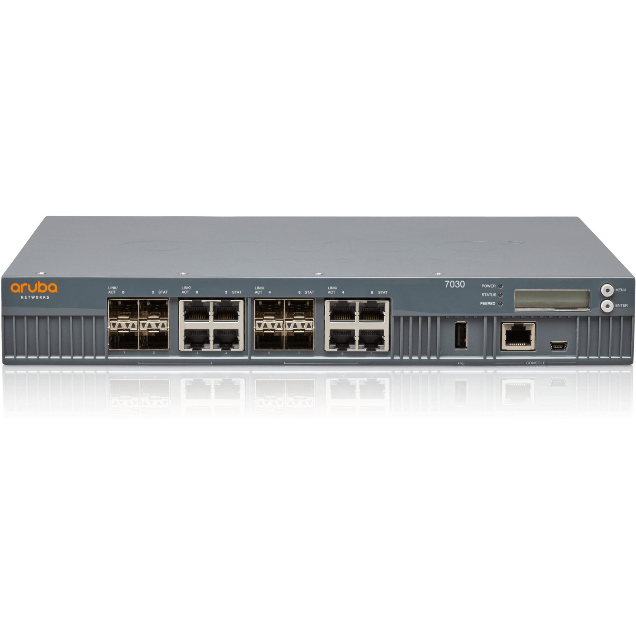 Aruba HPE 7030 Wireless LAN Controller8 x Network (RJ-45)Gigabit EthernetRack-mountable JY851A