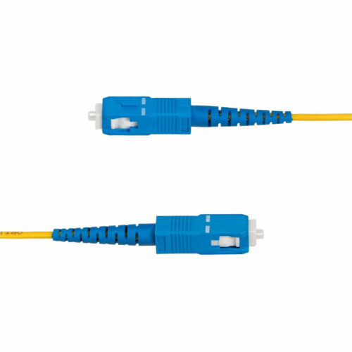 Startech .com Single Mode Fiber CableLC to SC16.40 ft Fiber Optic Network Cable for Network Device, Patch Panel, Server, Switch, St… SPSMLCSC-OS2-5M