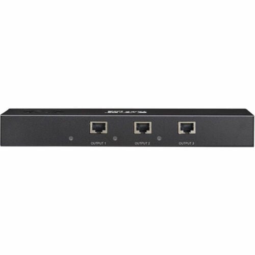 Tripp Lite Eaton   Series 3-Port DisplayPort to DisplayPort Splitter/Extender Kit over Cat6, MST Hub, 8K/4K 60 Hz, DP 1.4, Up to 230 ft. (7… B156E-003-8K-K