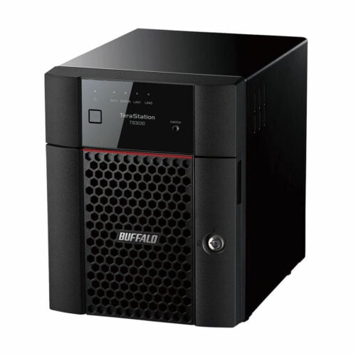 Buffalo Technology TeraStation 3430DN Partially-populated 2-Bay Desktop NAS 8TB (2x4TB) HDD Included 2.5GBE iSCSI TAA CompliantAnnapurna Labs Alpin… TS3430DN0802