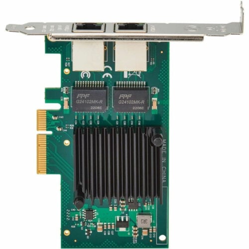 Tripp Lite Eaton   Series 2-Port Gigabit Ethernet PCI Express (PCIe x4) Network Interface Card (NIC), I350-T2PCI Express x16Intel I350… PCE-1G-02-NIC