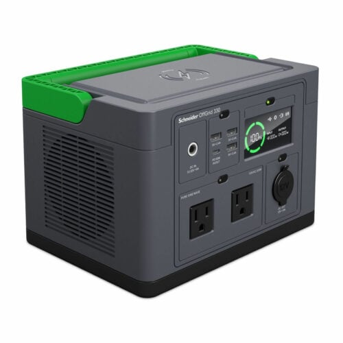 APC by Schneider Electric OffGrid Multipurpose Power Source6.4″ Width x 8.8″ Depth x 6″ Height1 PieceBlack, Green PPS330