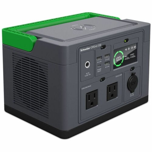 APC by Schneider Electric OffGrid Multipurpose Power Source6.4″ Width x 8.8″ Depth x 6″ Height1 PieceBlack, Green PPS330