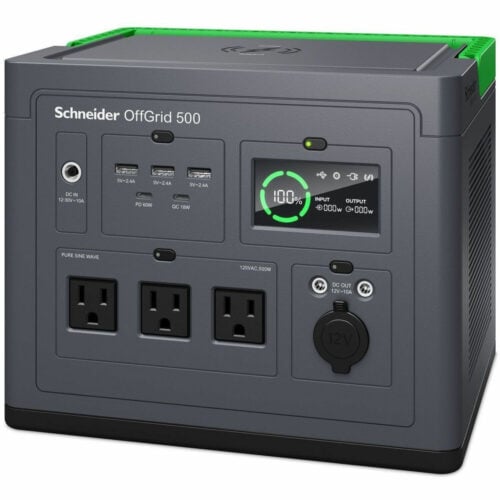 APC Schneider Electric Multipurpose Power Source7.9″ Width x 8″ Depth x 9.8″ Height1 PieceBlack, GreenPlastic PPS500