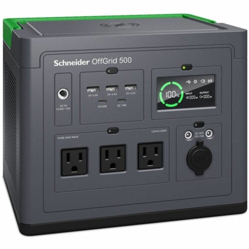 APC Schneider Electric Multipurpose Power Source7.9″ Width x 8″ Depth x 9.8″ Height1 PieceBlack, GreenPlastic PPS500