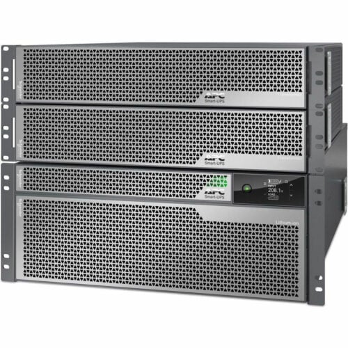 APC by Schneider Electric Smart-UPS Ultra 10kVA Rack/Tower UPS4U Rack/Tower1.50 Hour Recharge208 V AC Input208 V AC Outpu… SRTL10KRM4UT-5KTF2