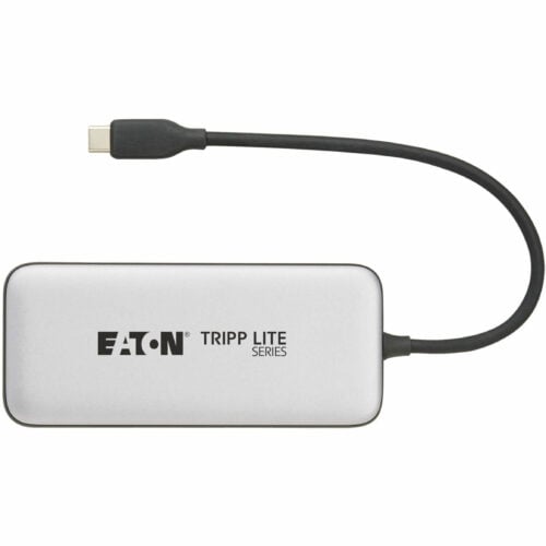 Tripp Lite Eaton   Series USB-C Multiport Adapter4K 60 Hz HDMI, USB 3.2 Gen 2 Hub Ports, 100W PD Charging, HDR, HDCP 2.2Charging Cap… U444-06N-H4U3CS