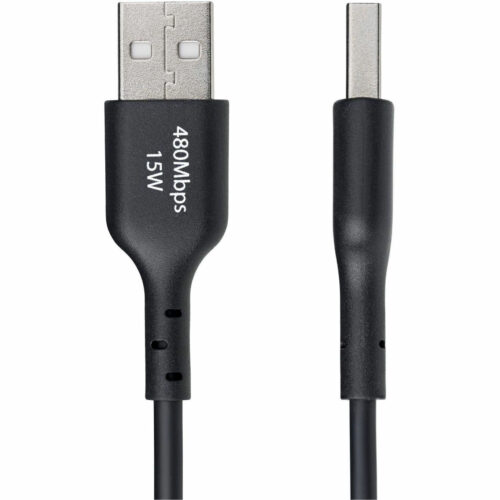 Startech .com USB-C/USB-A Data Transfer Cable3 ft USB-C/USB-A Data Transfer Cable for Mobile Device, Computer, Workstation, Notebook, Smar… USB2AC3FBKE