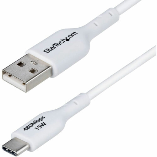 Startech .com USB-C/USB-A Data Transfer Cable3 ft USB-C/USB-A Data Transfer Cable for Mobile Device, Computer, Workstation, Notebook, Smar… USB2AC3FWHE