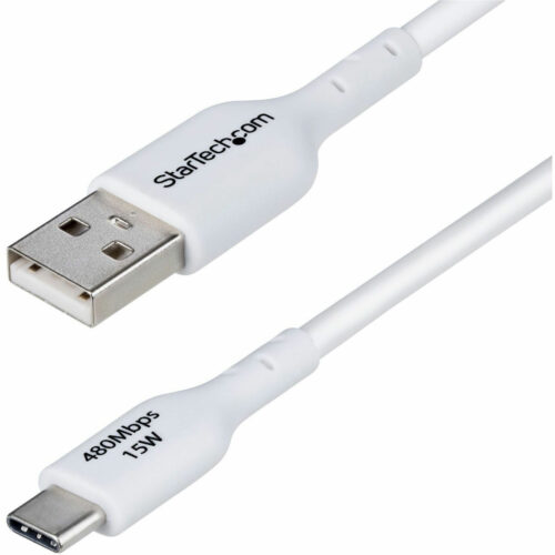 Startech .com USB-C/USB-A Data Transfer Cable6 ft USB-C/USB-A Data Transfer Cable for Mobile Device, Computer, Workstation, Notebook, Smar… USB2AC6FWHE