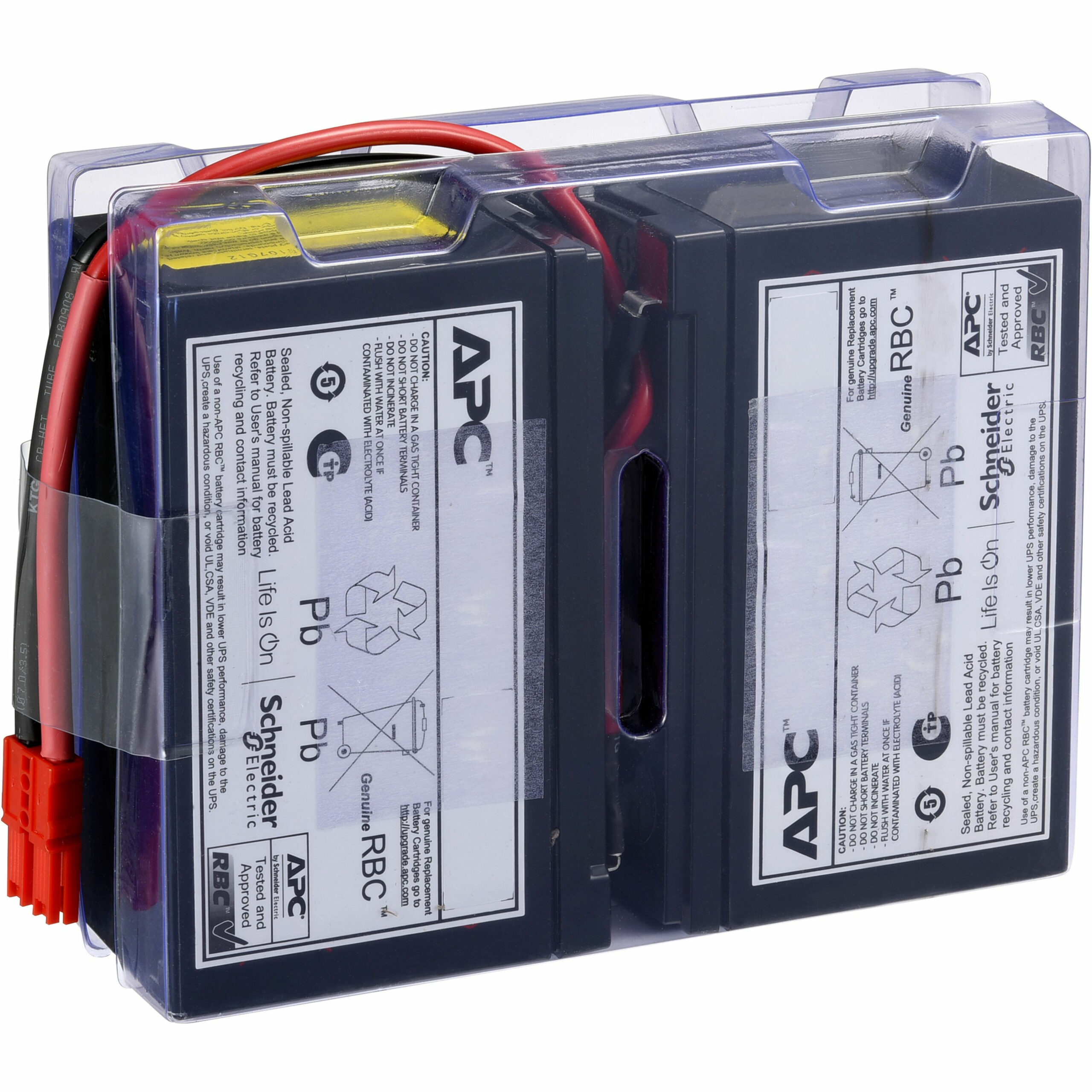 APC by Schneider Electric Battery Unit9000 mAh24 V DCSealed Lead Acid (VRLA)Valve-regulated/Sealed RBCV200