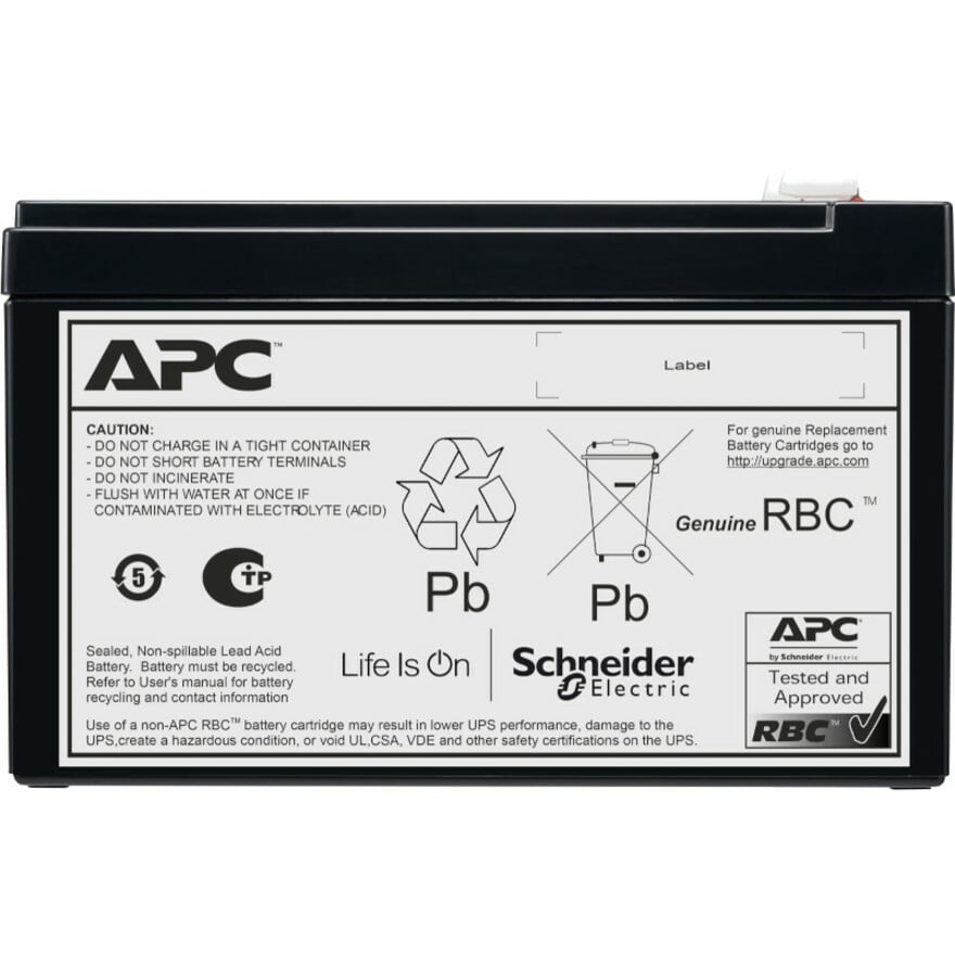 APC by Schneider Electric Battery Cabinet7000 mAh12 V DCSealed Lead Acid (VRLA)Valve-regulated RBCV210