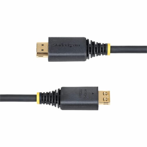 Startech .com 10ft (3m) High Speed HDMI Cable with Gripping Connectors, 4K 60Hz/1440p 144Hz, 18Gbps, UHD HDMI 2.0 Cord, TPE Jacket -… HDMI2-CABLE-GRIP-10F