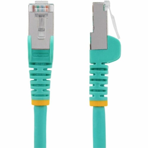 Startech .com Cat.6a S/FTP Patch Network Cable6″ Category 6a Network Cable for Network DeviceFirst End: 1 x RJ-45 NetworkMa… NLAQ-6IN-CAT6A-PATCH