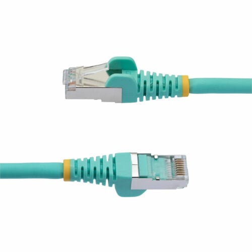 Startech .com Cat.6a S/FTP Patch Network Cable6″ Category 6a Network Cable for Network DeviceFirst End: 1 x RJ-45 NetworkMa… NLAQ-6IN-CAT6A-PATCH