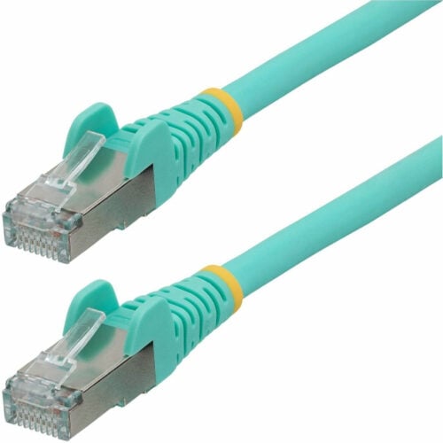 Startech .com Cat.6a S/FTP Patch Network Cable6″ Category 6a Network Cable for Network DeviceFirst End: 1 x RJ-45 NetworkMa… NLAQ-6IN-CAT6A-PATCH