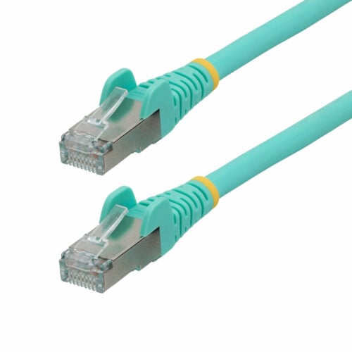 Startech .com Cat.6a S/FTP Patch Network Cable6″ Category 6a Network Cable for Network DeviceFirst End: 1 x RJ-45 NetworkMa… NLAQ-6IN-CAT6A-PATCH