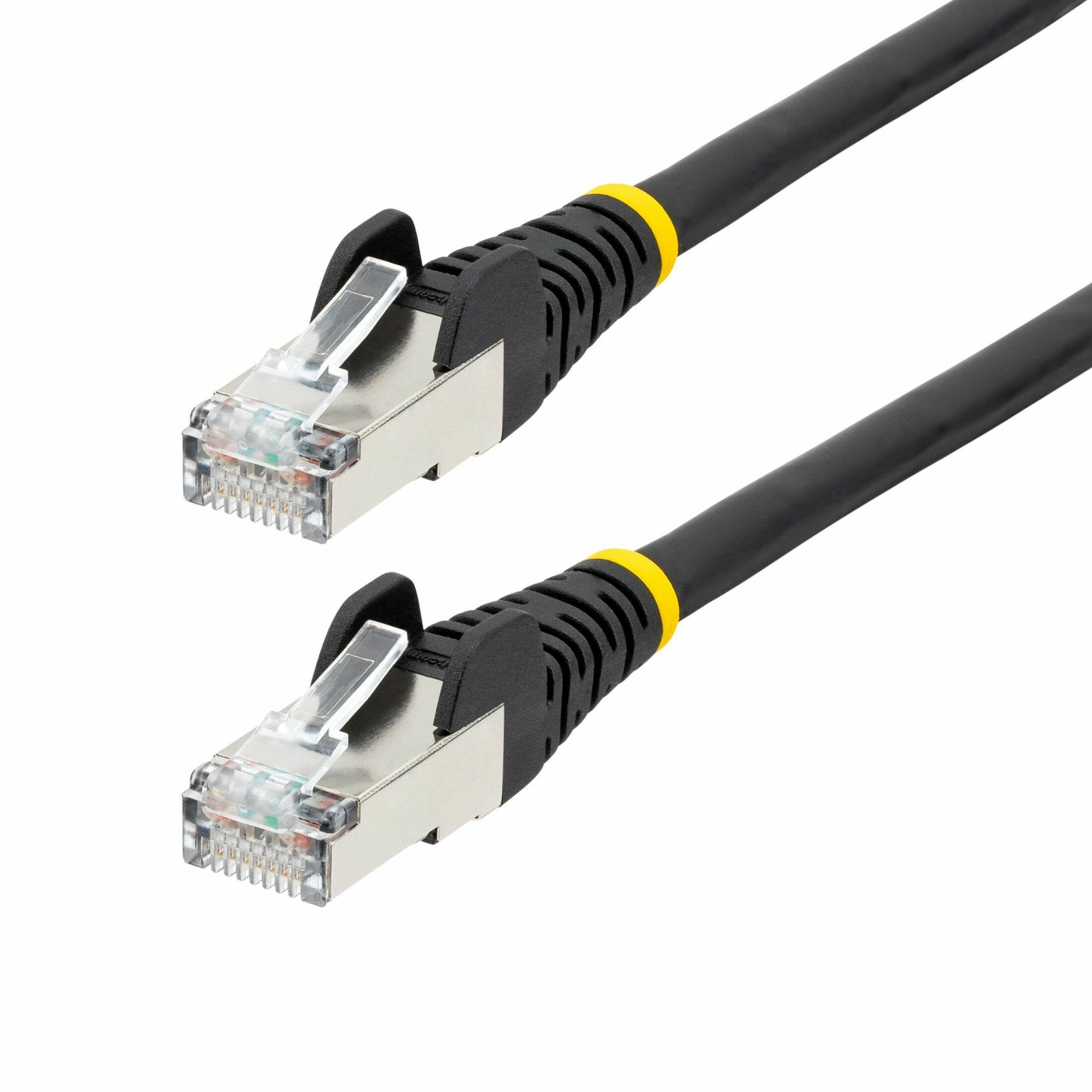 Startech .com Cat.6a S/FTP Patch Network Cable6″ Category 6a Network Cable for Network DeviceFirst End: 1 x RJ-45 NetworkMa… NLBK-6IN-CAT6A-PATCH