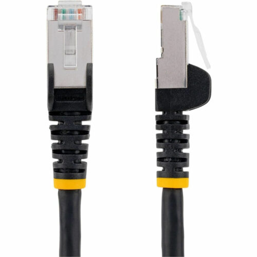 Startech .com Cat.6a S/FTP Patch Network Cable6″ Category 6a Network Cable for Network DeviceFirst End: 1 x RJ-45 NetworkMa… NLBK-6IN-CAT6A-PATCH