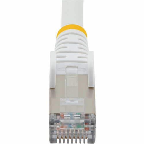 Startech .com Cat.6a S/FTP Patch Network Cable6″ Category 6a Network Cable for Network DeviceFirst End: 1 x RJ-45 NetworkMa… NLWH-6IN-CAT6A-PATCH