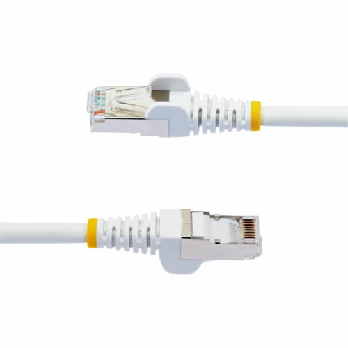 Startech .com Cat.6a S/FTP Patch Network Cable6″ Category 6a Network Cable for Network DeviceFirst End: 1 x RJ-45 NetworkMa… NLWH-6IN-CAT6A-PATCH