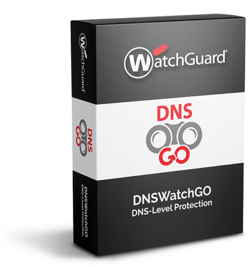 WatchGuard DNSWatchGO DNS-Level Protection – 1 Year – 251-500 Users – WGDNS30401