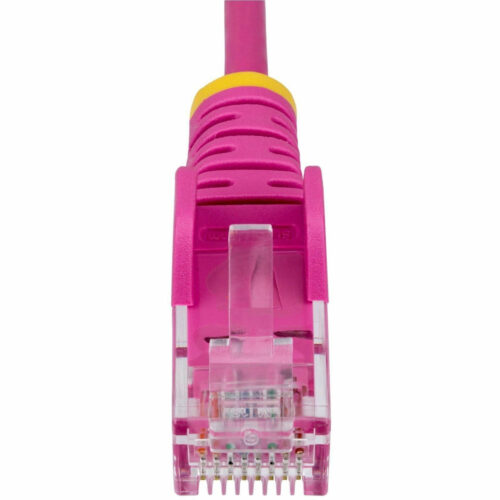 Startech .com 6ft Pink Slim CAT6 Ethernet Cable, Slim Snagless RJ45, UTP, LSZH, 28AWG Bare Copper, Slim Network Patch Cord, Fluke TestedSlim… N6PAT6PKS