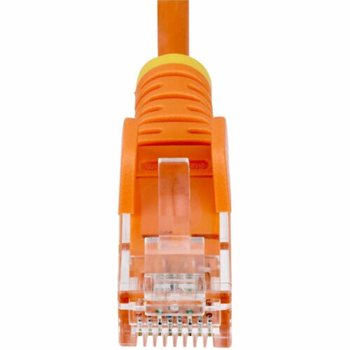 Startech .com 2ft Orange Slim CAT6 Ethernet Cable, Slim Snagless RJ45, UTP, LSZH, 28AWG Bare Copper, Slim Network Patch Cord, Fluke TestedSl… N6PAT2ORS